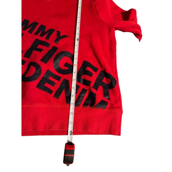 TOMMY HILFIGER RED CREWNECK‎ SIZE MEDIUM | L1 - Picture 4 of 5